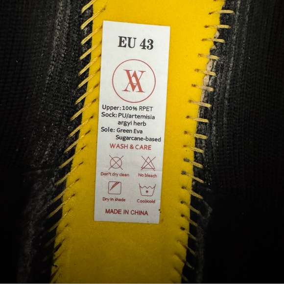 Vivaia Margot Square Toe Mary Jane Black Comfort Flat Shoes Size 43 - Picture 13 of 14